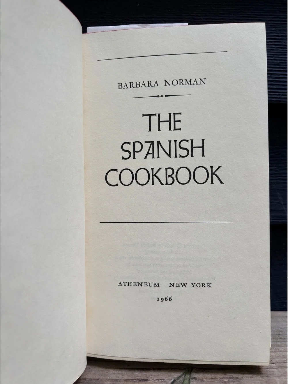The Spanish Cookbook Barbara Norman 1967 Bantam, Milton Glaser Cover Art